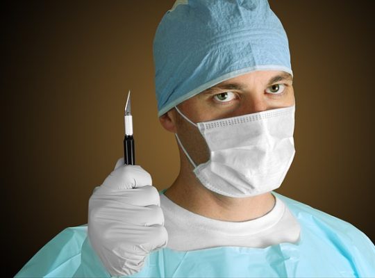An image of a doctor for surgery
